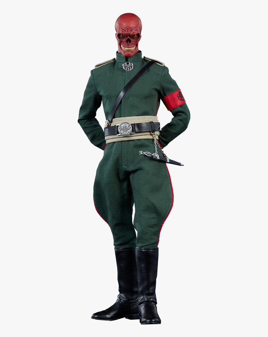 Marvel Red Skull Uniform, HD Png Download