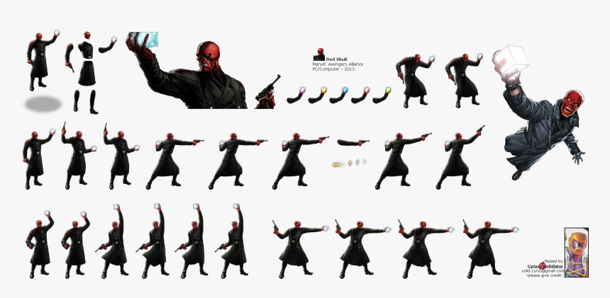 Marvel Avengers Alliance Red Skull, HD Png Download