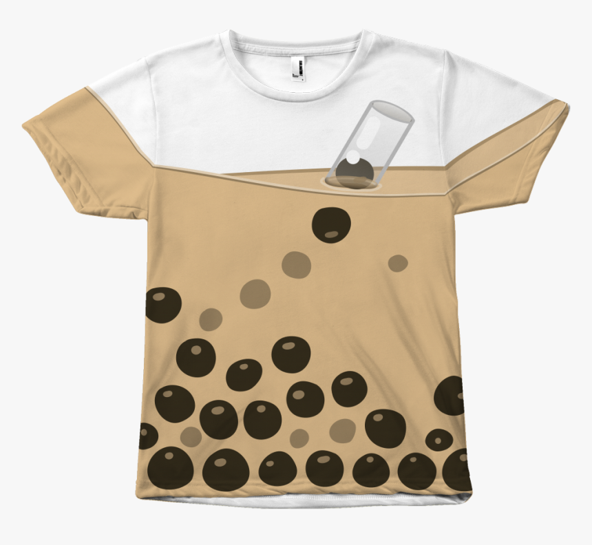 The Artistic And Creative Boba Tea Lovers Like To Contribute - Bubble Tea Shirt, HD Png Download