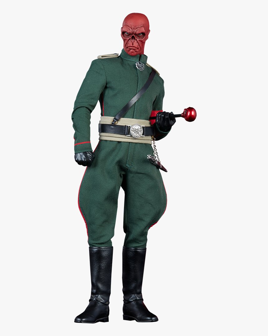 Red Skull Comic Uniform, HD Png Download