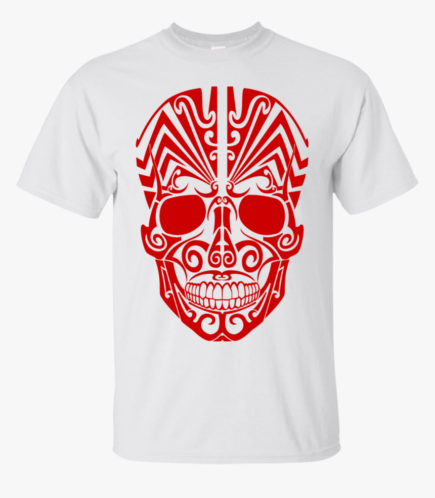 Skull Polynesian Tattoo, HD Png Download