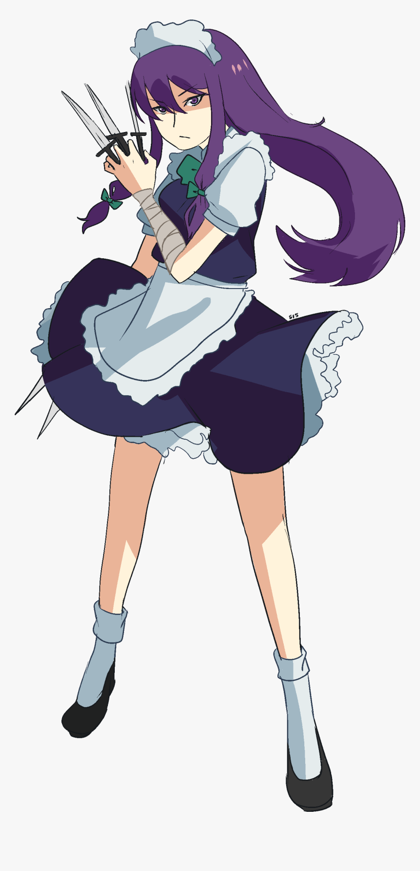 Sis Doki Doki Literature Club Clothing Human Hair Color - Doki Doki Literature Club Touhou, HD Png Download