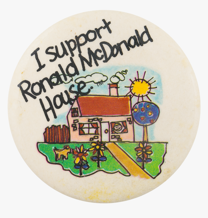Ronald Mcdonald House Cause Button Museum - Imagens Fofinhas, HD Png Download