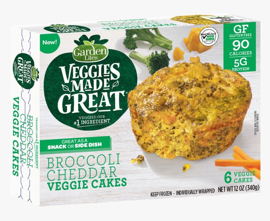 3d Vc Broccolicheddar 6ct 032819 - Veggie Made Great Muffins, HD Png Download