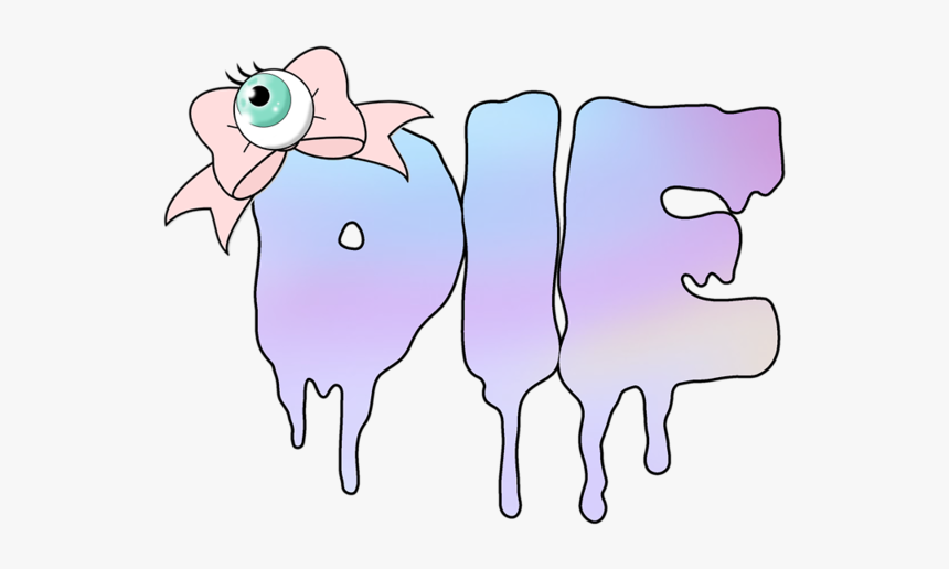 Die, Pastel, And Transparent Image - Pastel Goth Stickers Transparent, HD Png Download