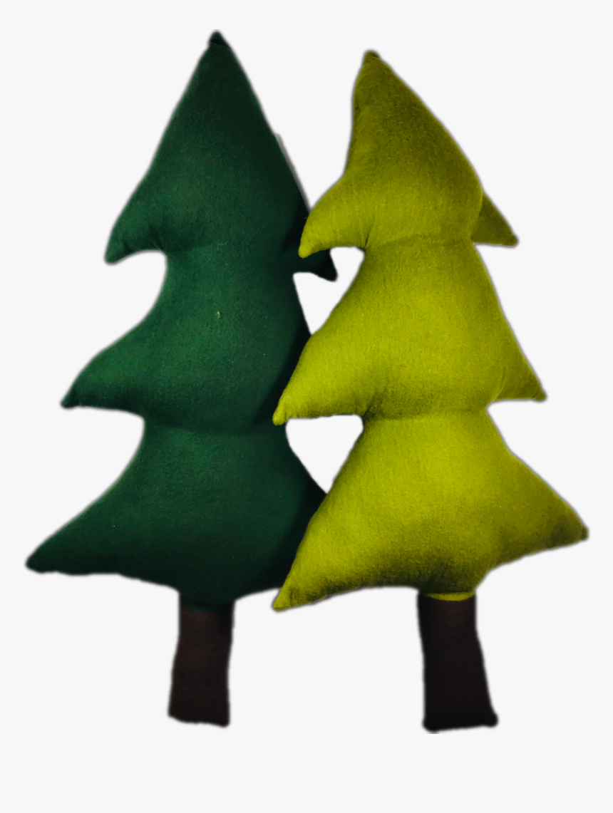 Evergreen Tree Pillow - Christmas Tree, HD Png Download