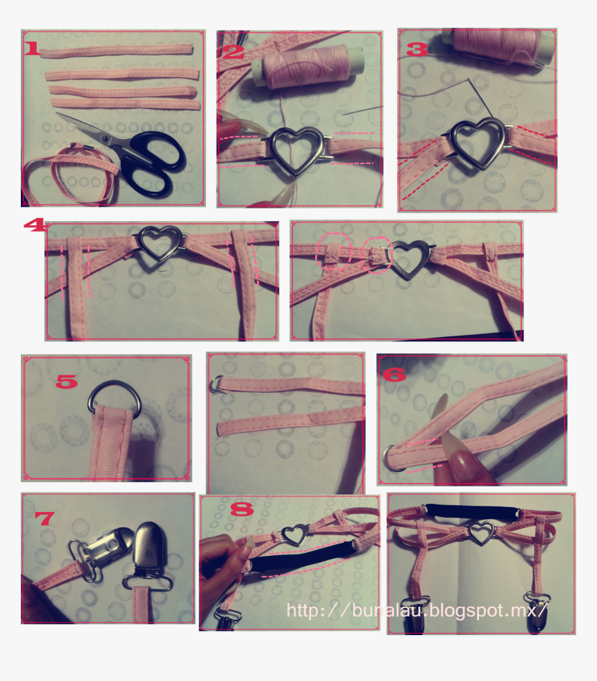 Pastel Goth Diy Tutorial - Sexy Lingerie Diy, HD Png Download