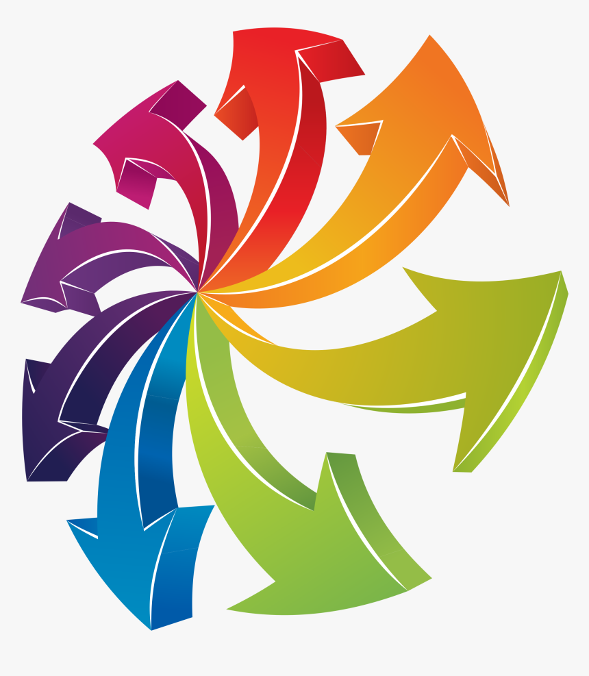 Arrow Clip Art Png - Graphic Design On Corel Draw, Transparent Png