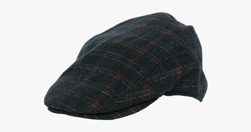 Aberdeen Plaid Wool Ivy Cap By Broner - Tartan, HD Png Download