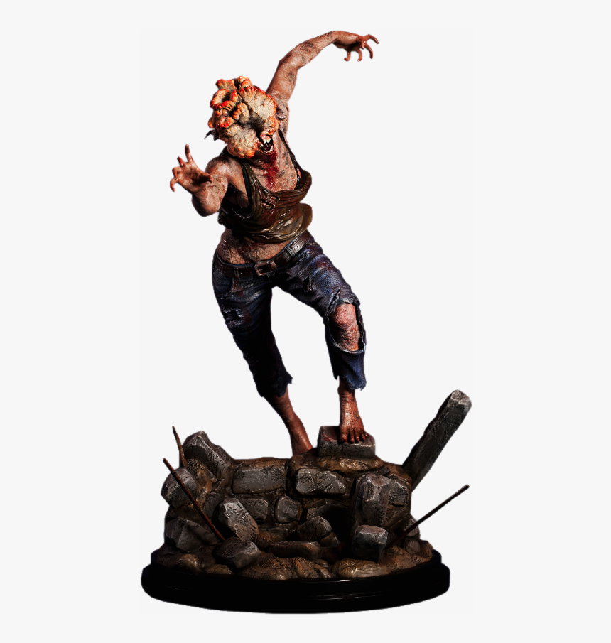 Gaming Heads The Clicker Statue - クリッカー Last Of Us, HD Png Download