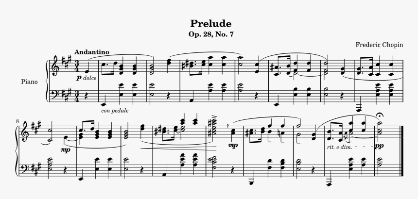 Piano Sheet Music Symbols - Notation Music, HD Png Download