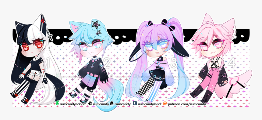 Wannabe Pastel Goth - Cartoon, HD Png Download