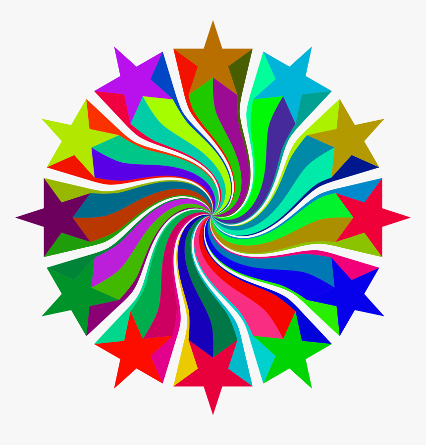Prismatic Starburst Vortex 2 Clip Arts - Happy Veterans Day Animated, HD Png Download