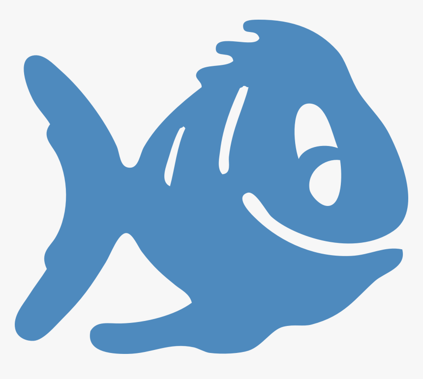 Tropical Fish Silhouette - Copyright Free Fish Art, HD Png Download