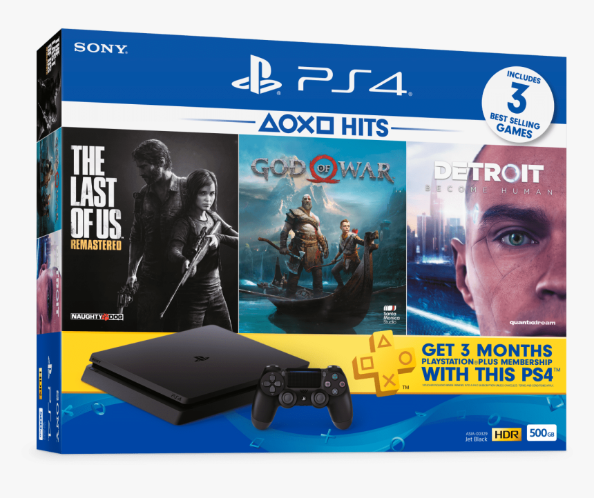 Ps4 Slim 1tb Bundle, HD Png Download