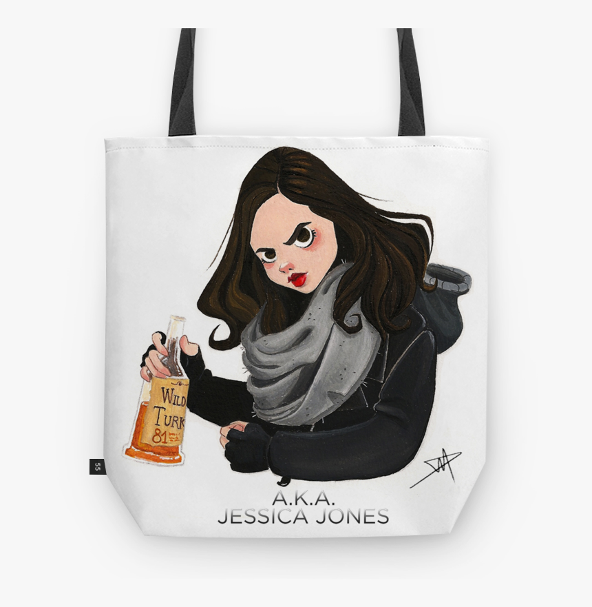 Jessica Jones Caricatura , Png Download - Jessica Jones Cartoon Character, Transparent Png