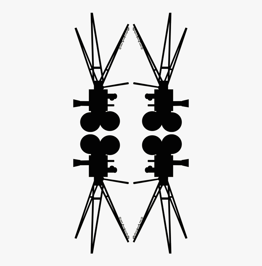 Movie Camera Silhouette, HD Png Download