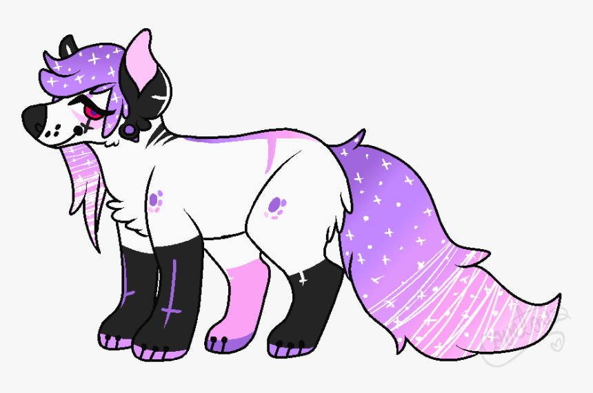 Pastel Goth Dog Adoptable, HD Png Download