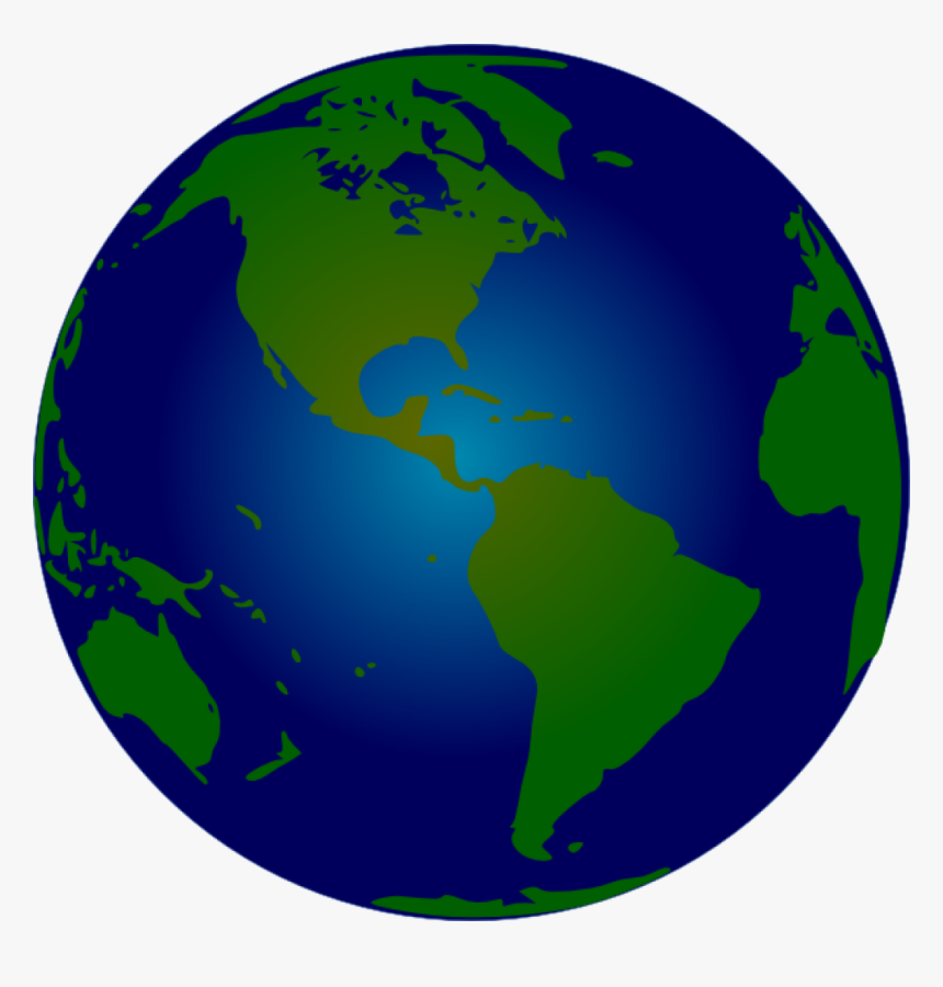 Globe Image Clip Art Clkerm Vector Clip Art Online - World Clipart, HD Png Download