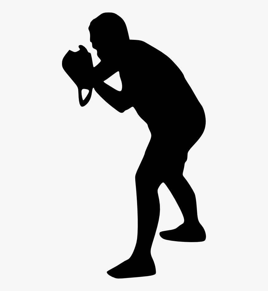 Photographer With Camera, HD Png Download