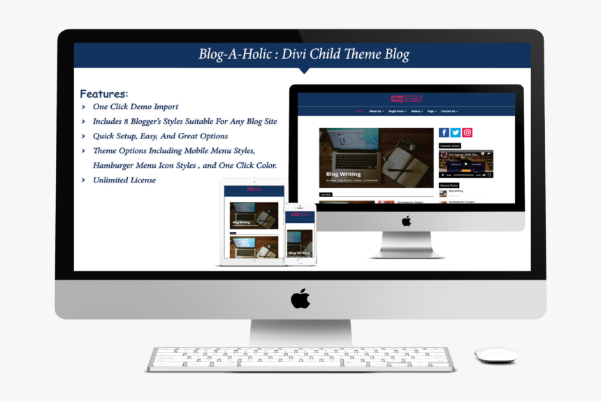 Blog A Holic - Personal Computer, HD Png Download