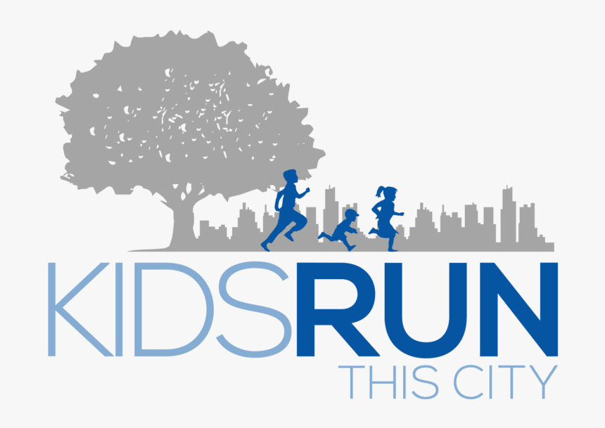 Logo Design For Kids Run This Town - Child Running Silhouette, HD Png Download