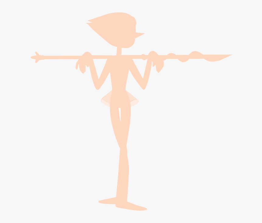 Pearl, Pink, And Silhouette Image - Steven Universe Silhouette Pearl, HD Png Download