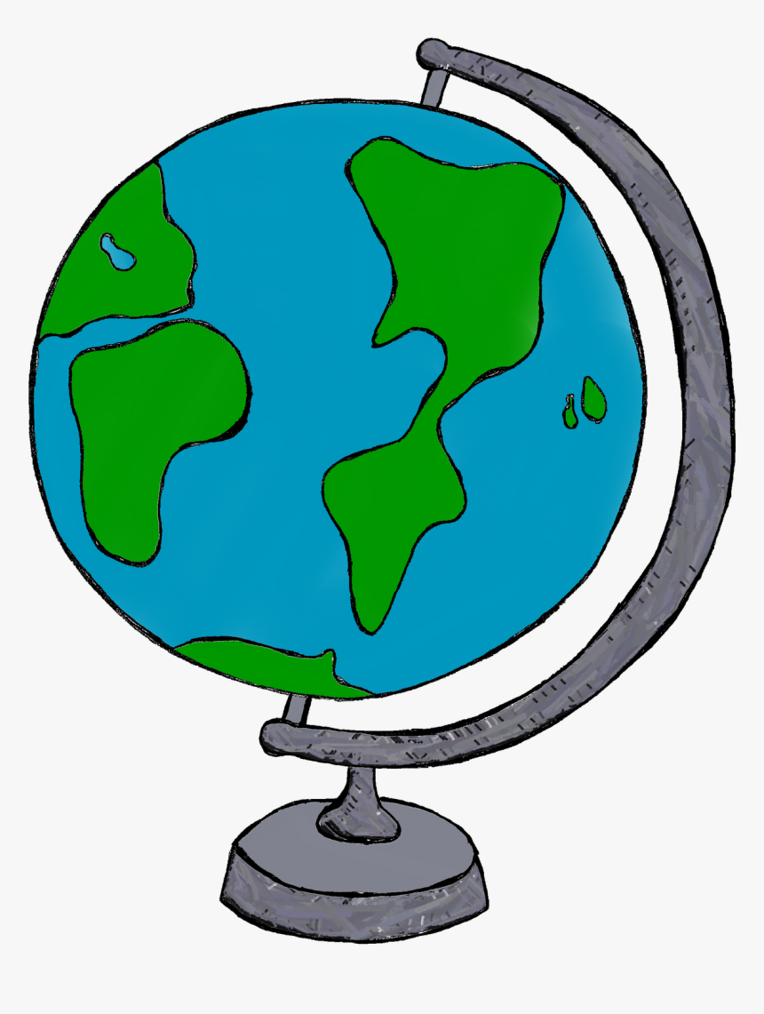 Clipart Of World, Globe And Network - Globe Clipart, HD Png Download