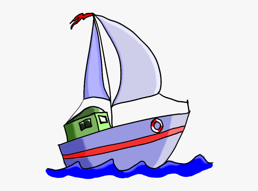 Boat Clipart Png - Cartoon Boat Clipart, Transparent Png