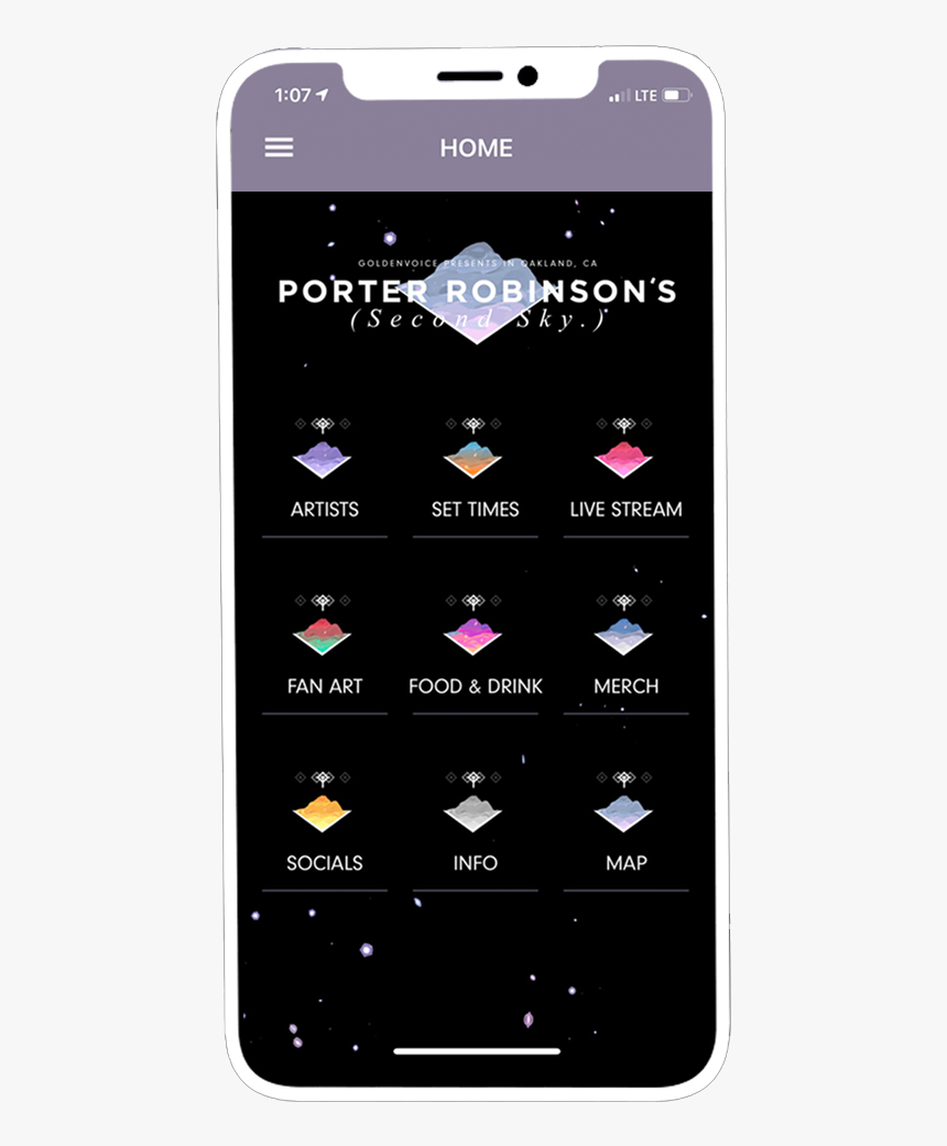 Mobile - Porter Robinson Second Sky, HD Png Download
