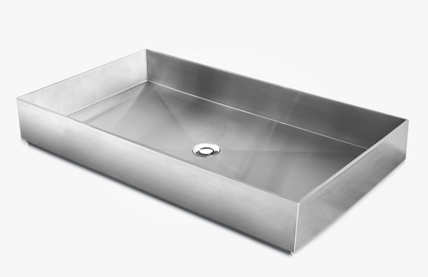 Stainless Steel Collection - Small Metal Wash Basin, HD Png Download