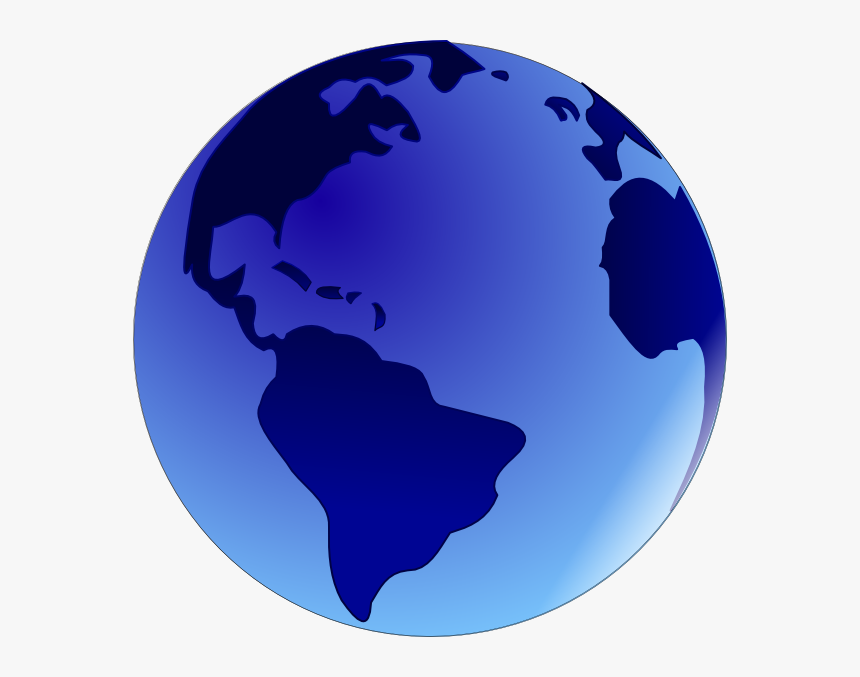 Blue Globe Svg Clip Arts - Earth Materials And Global Cycles, HD Png Download