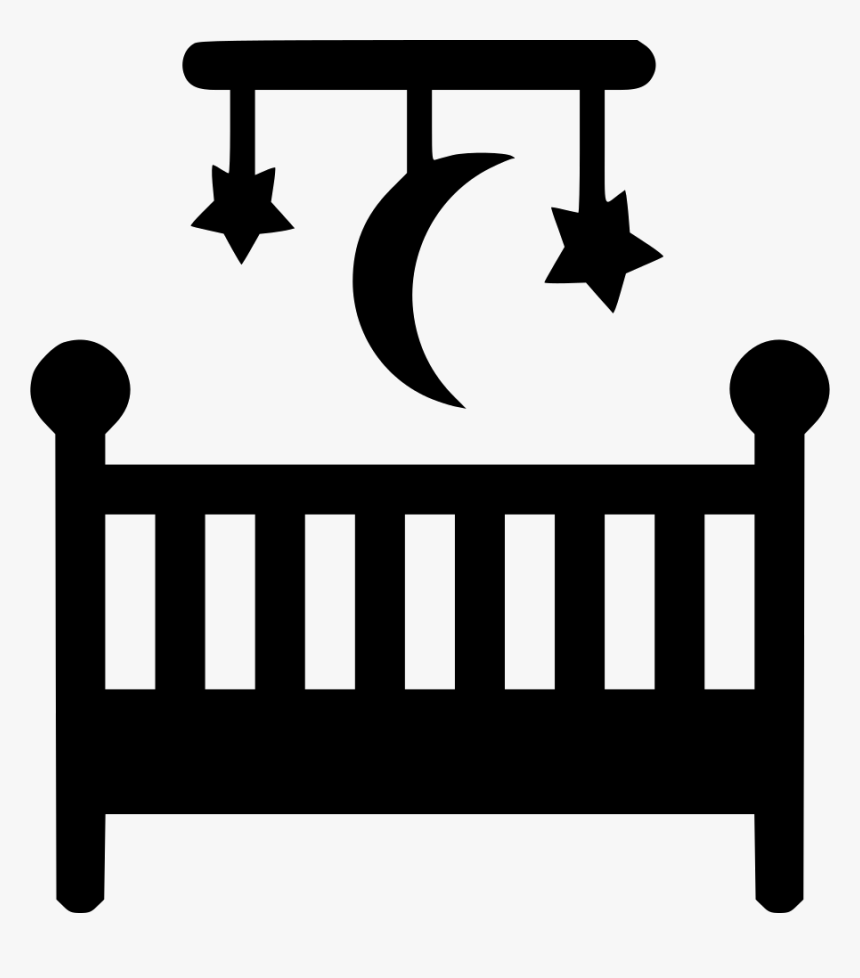 Cot Bed - Cot Icon Png, Transparent Png