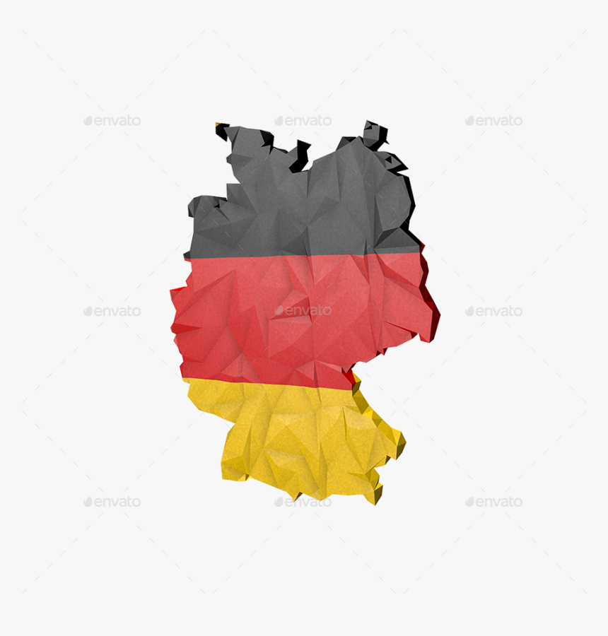 독일 지도 국기 Clipart Germany National Flag - Glückwünsche Der Tag Der Deutschen Einheit, HD Png Download