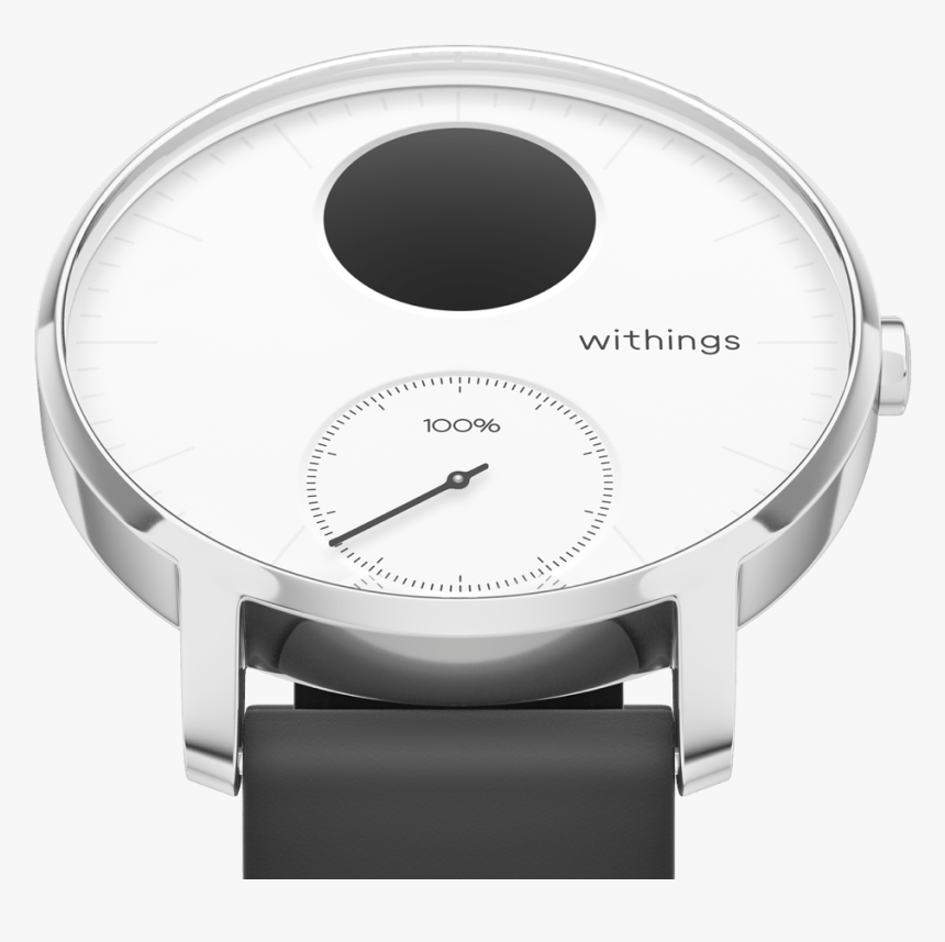 Steel Hr - Withings Steel Hr 36mm White, HD Png Download