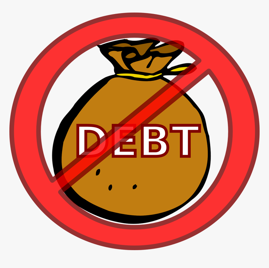 Debt, Eliminate, Loan, Deficit, Payoff, Finance - No Debt Clipart, HD Png Download