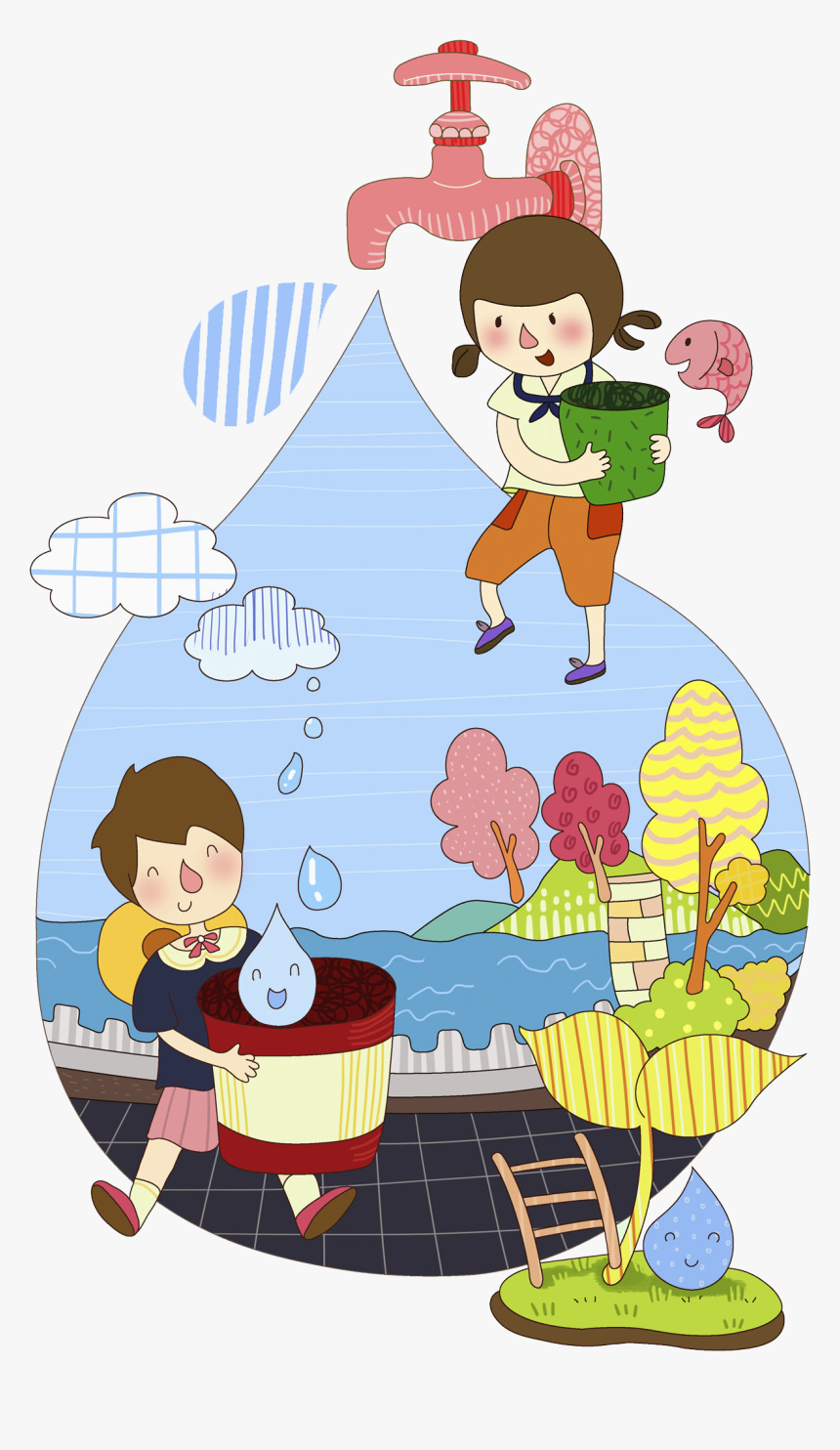 Water Conservation - Water Conservation Clip Art, HD Png Download