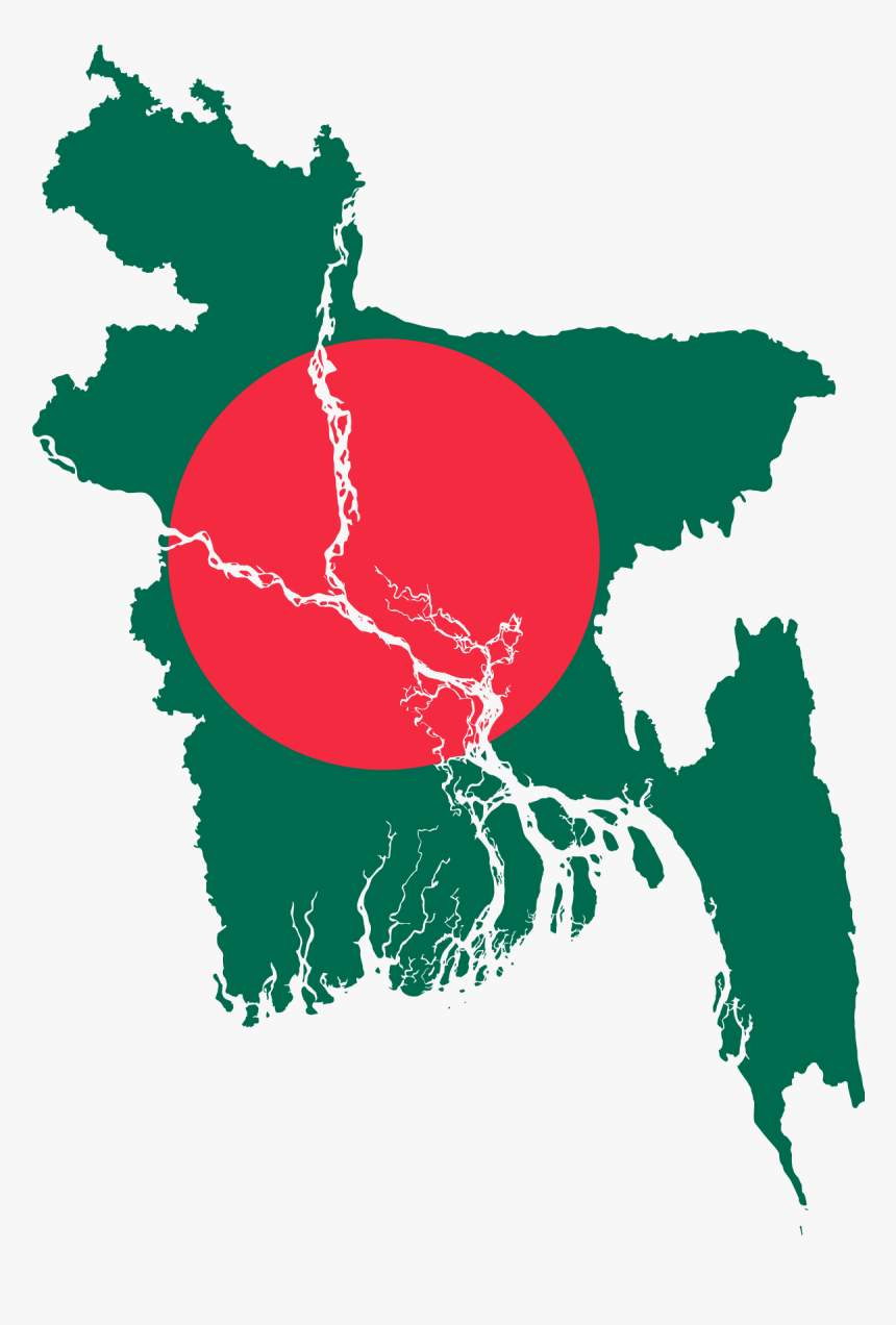 National Flag Of Bangladesh , Png Download - Solar Radiation In Bangladesh, Transparent Png