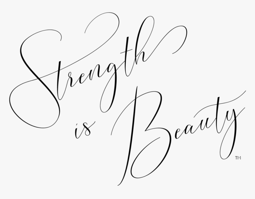 Strength Is Beauty Art 01 Tm, HD Png Download