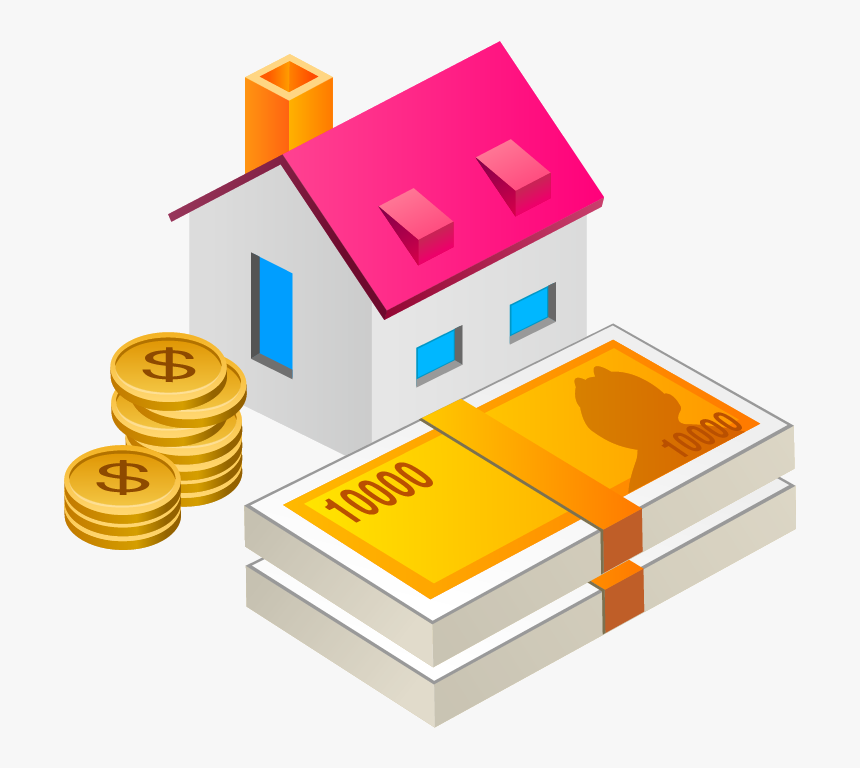 Budget Mortgage Services Cartoon - Mortgage Loan Png, Transparent Png