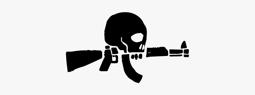 Gun,paintball,assault Rifle,clip Art,shooting - Assault Rifle, HD Png Download