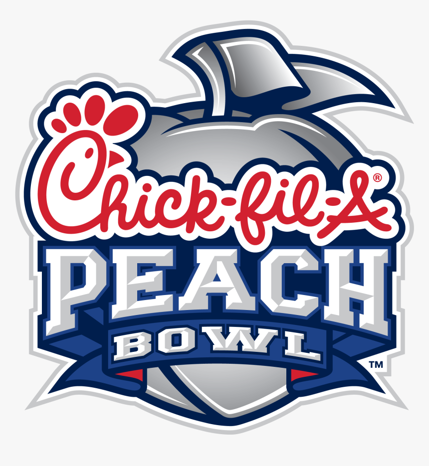 Chick Fil A Peach Bowl Logo Png - Chick Fil A Peach Bowl Logo, Transparent Png