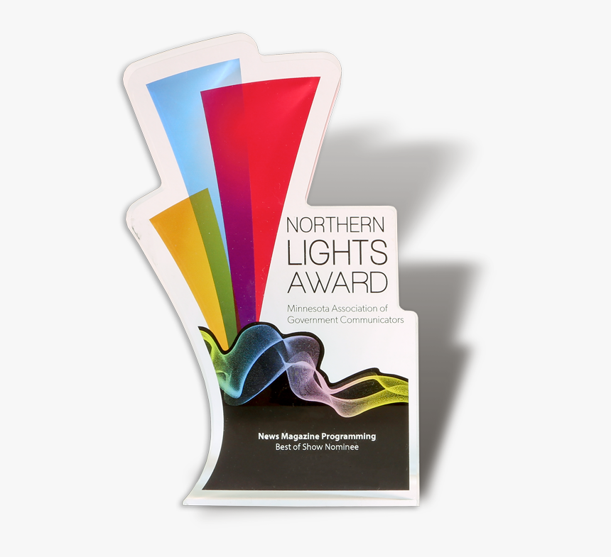 A Northern Lights Award Trophy - Flyer, HD Png Download