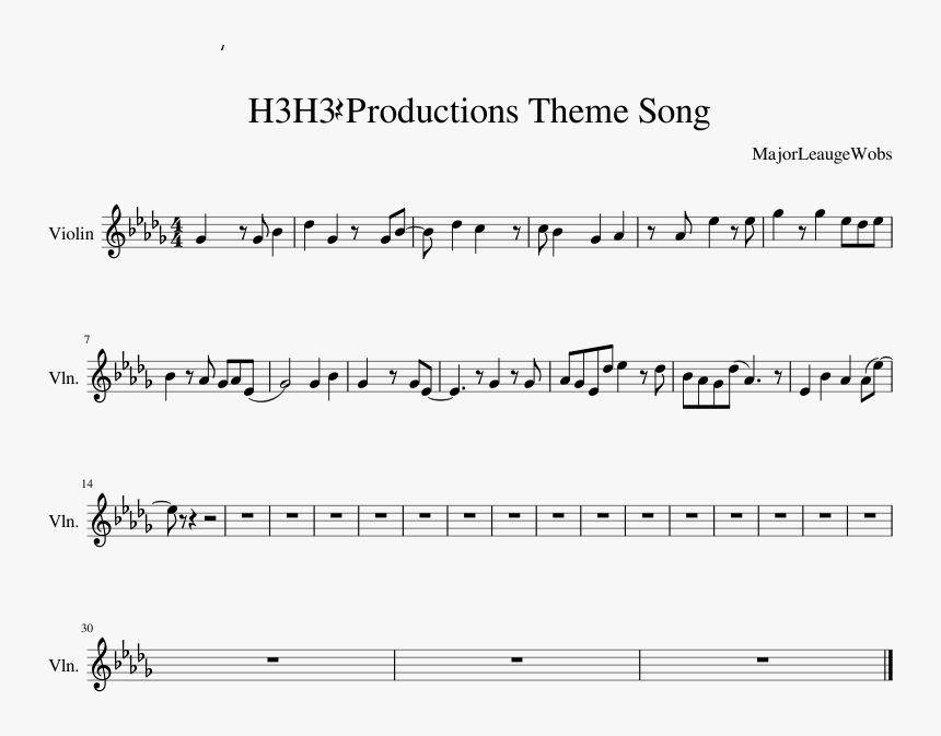 Hall Of The Mountain King Partitura Violin, HD Png Download