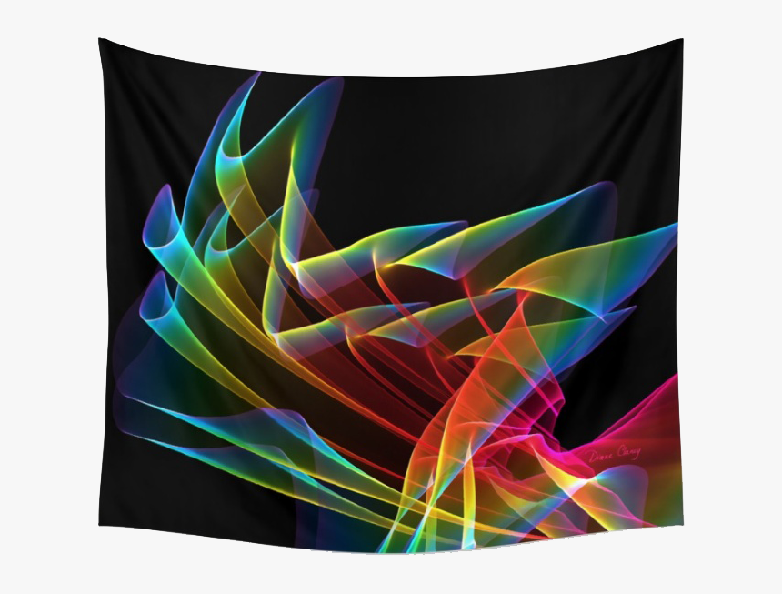 Dancing Northern Lights, Abstract Summer Sky Fractal - Modern Art, HD Png Download