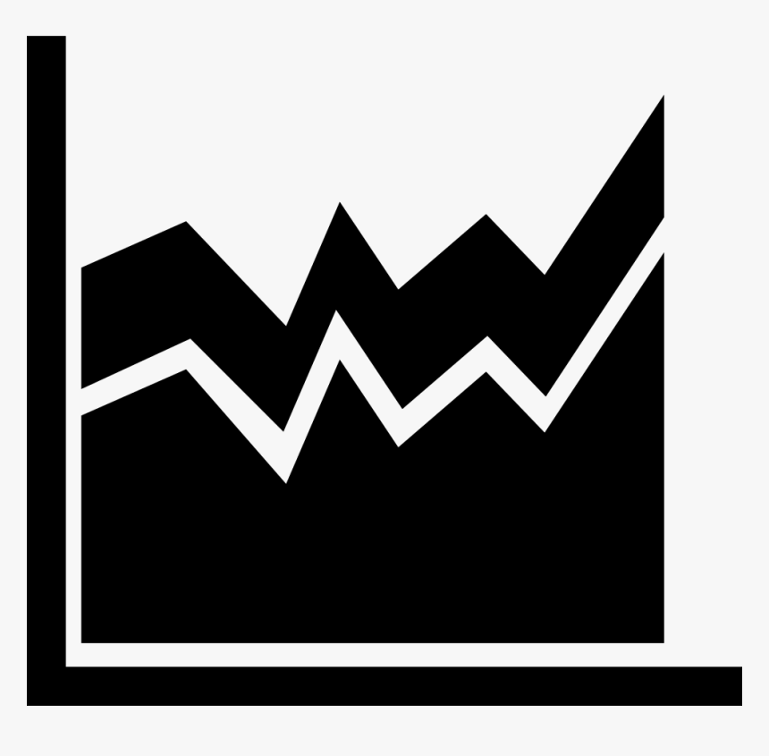 Business Chart Area In Zig Zag - Chart, HD Png Download