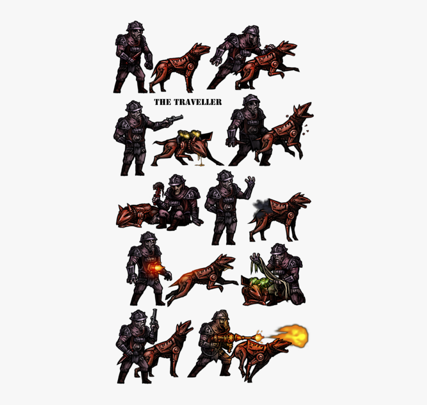Darkest Dungeon Hound Master Mods, HD Png Download