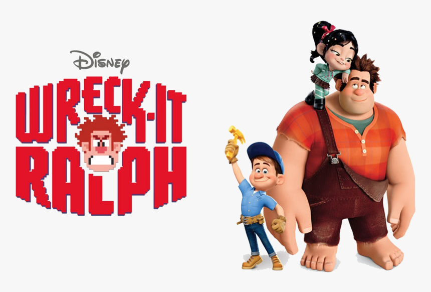 Wreck It Ralph Png - Wreck It Ralph Logo Png, Transparent Png