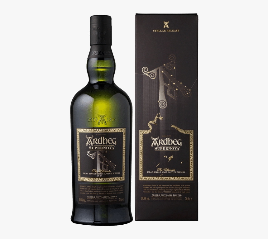 Ardbeg Supernova - Ardbeg Scotch Single Malt Supernova, HD Png Download