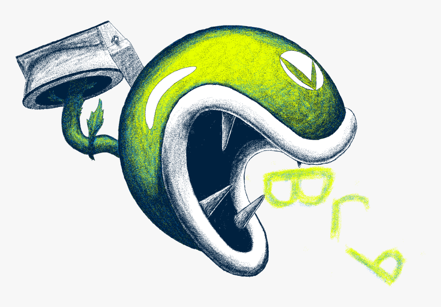 Toilet Plant Brb 1/30/19 - Graphic Design, HD Png Download